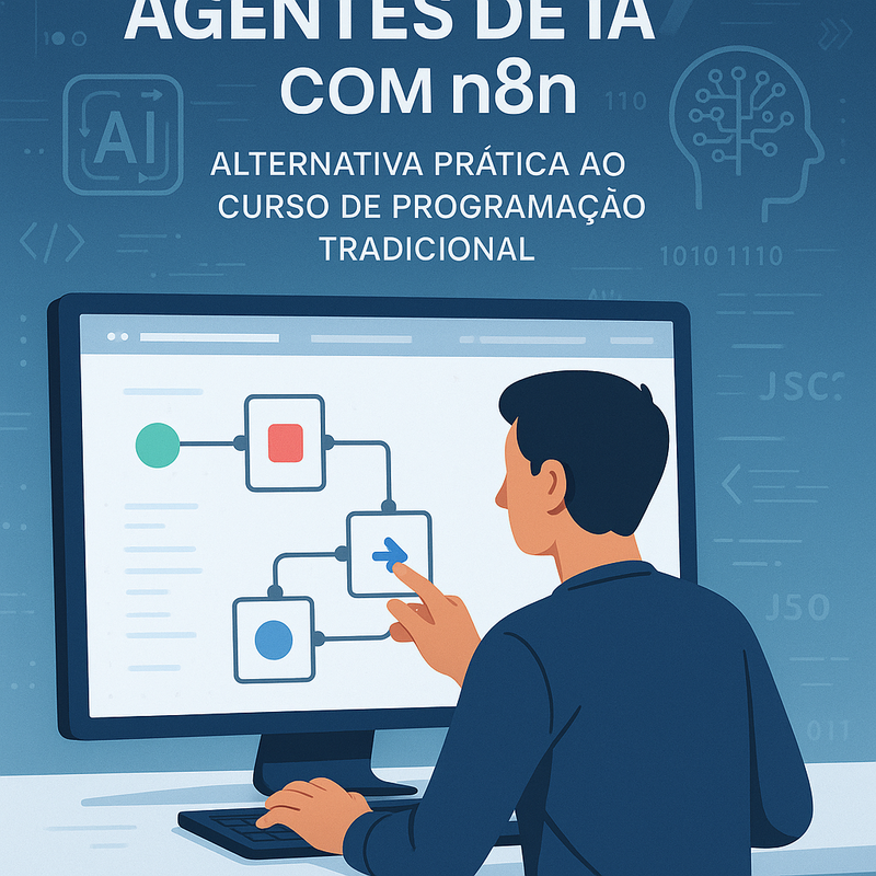 Formação Agentes de IA com n8n: Alternativa Prática ao Curso de Programação Tradicional