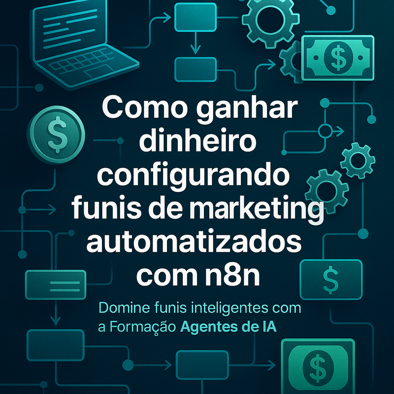 Como ganhar dinheiro configurando funis de marketing automatizados com n8n