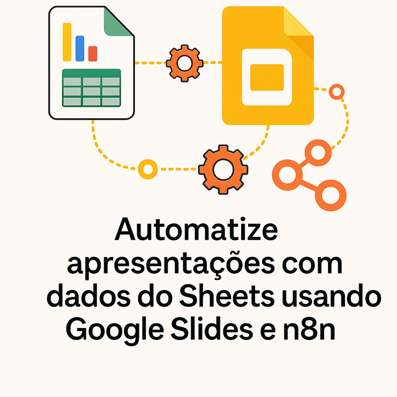 Como usar Google Slides e n8n para automatizar apresentações com dados do Sheets