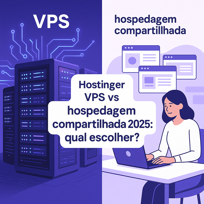 Hostinger VPS vs hospedagem compartilhada 2026: qual escolher?