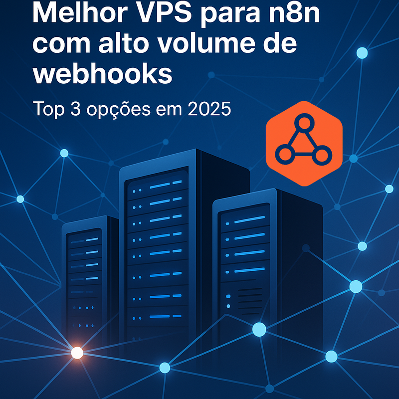Melhor VPS para n8n com alto volume de webhooks: Top 3 opções em 2026
