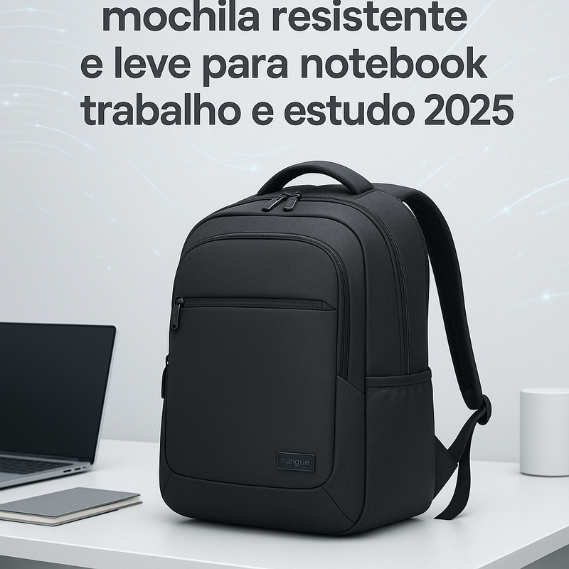 Mochila resistente e leve para trabalho e estudo em 2026