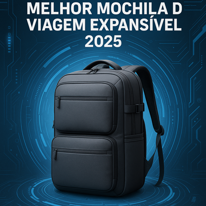 Melhor Mochila de Viagem Expansível para Trabalho e Passeio em 2026