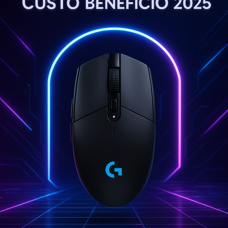 Mouse gamer sem fio com melhor custo-benefício para gamers 2026