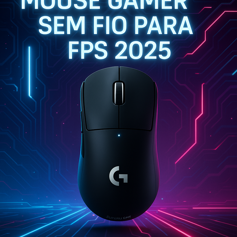 Melhor Mouse Gamer Sem Fio para FPS em 2026