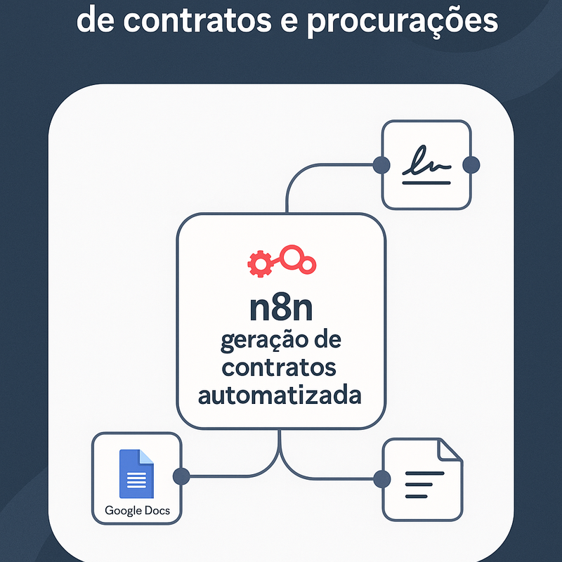 Como usar n8n na geração automatizada de contratos e procurações