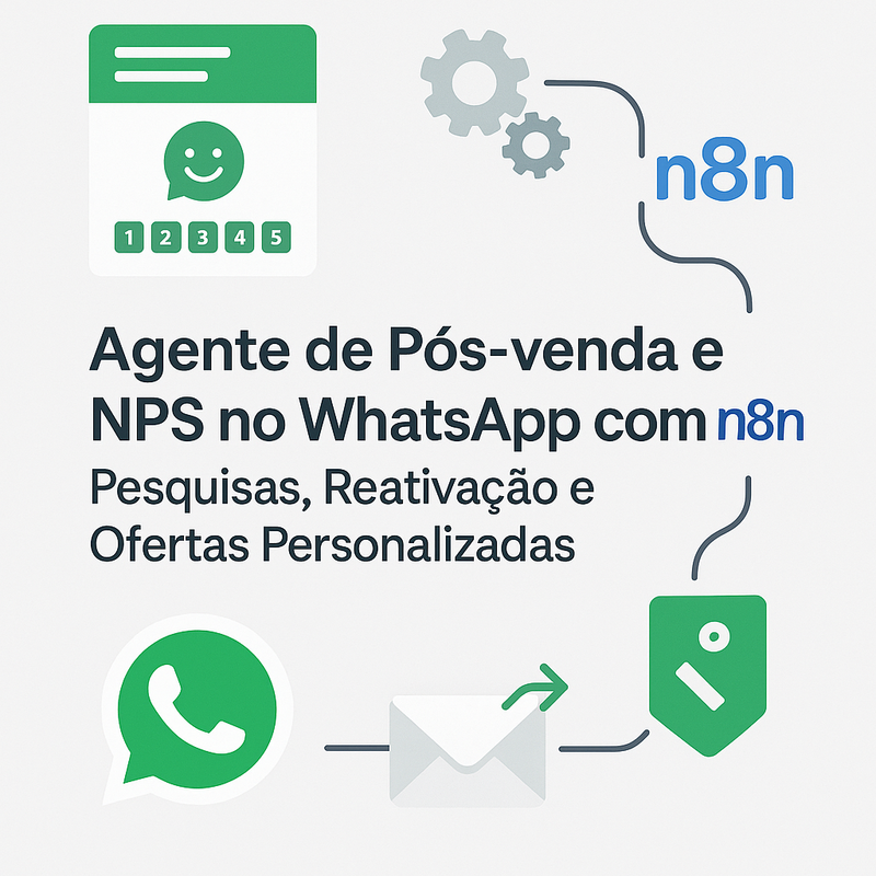 Agente de Pós-venda e NPS no WhatsApp com n8n: Pesquisas, Reativação e Ofertas Personalizadas
