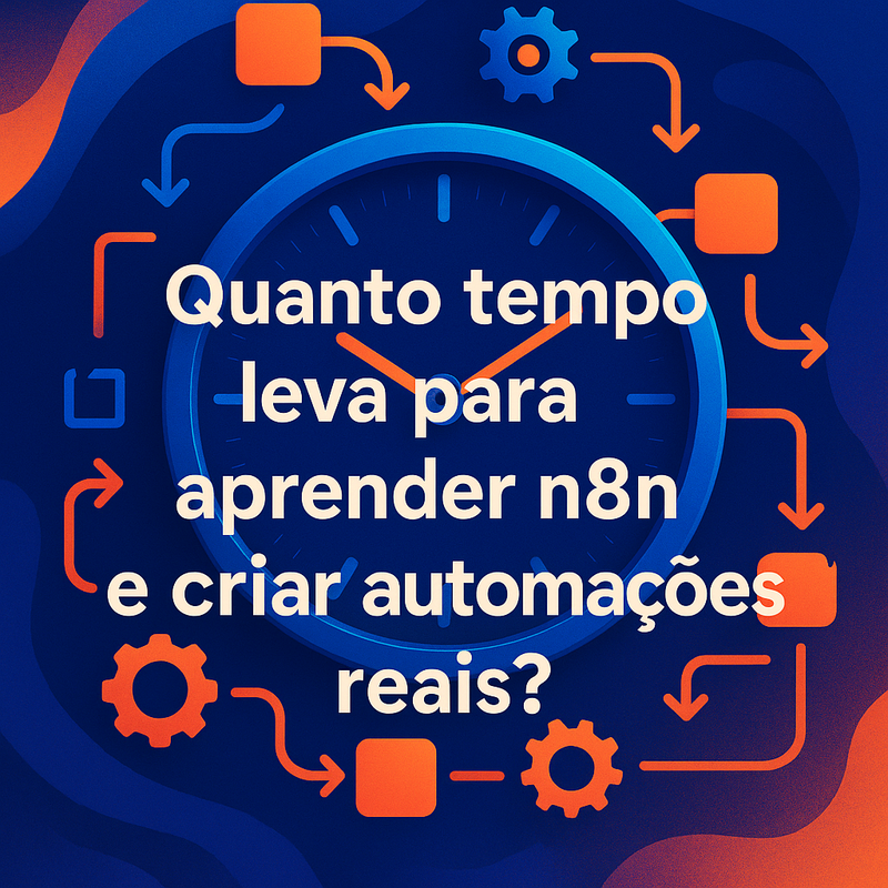 Quanto tempo leva para aprender n8n e criar automações reais?