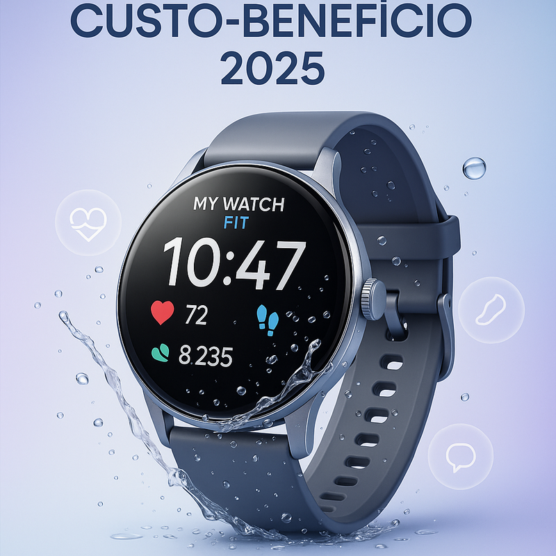 Smartwatch ideal para monitorar saúde e exercícios em 2026