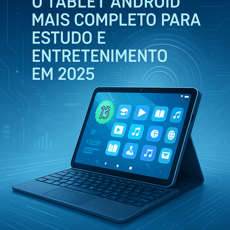 O Tablet Android Mais Completo para Estudo e Entretenimento em 2026