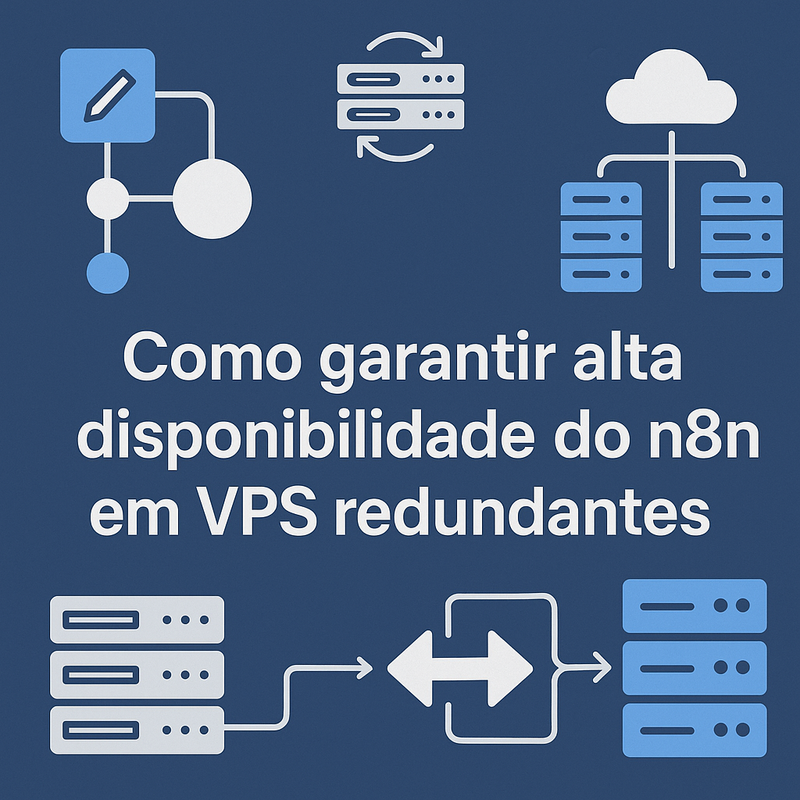 Como garantir alta disponibilidade do n8n em VPS redundantes
