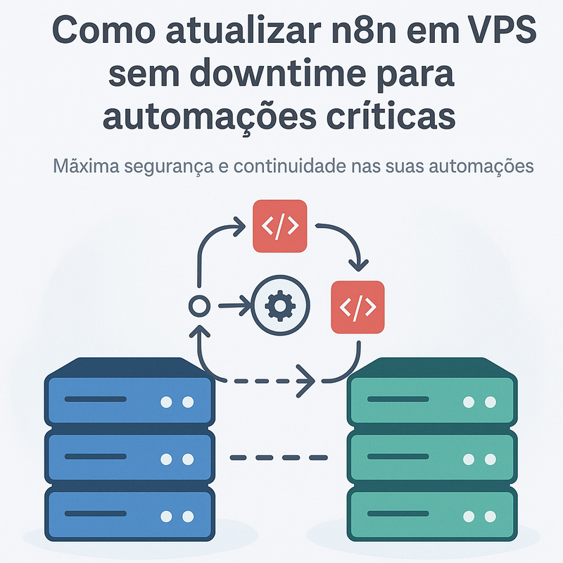 Como atualizar n8n em VPS sem downtime para automações críticas