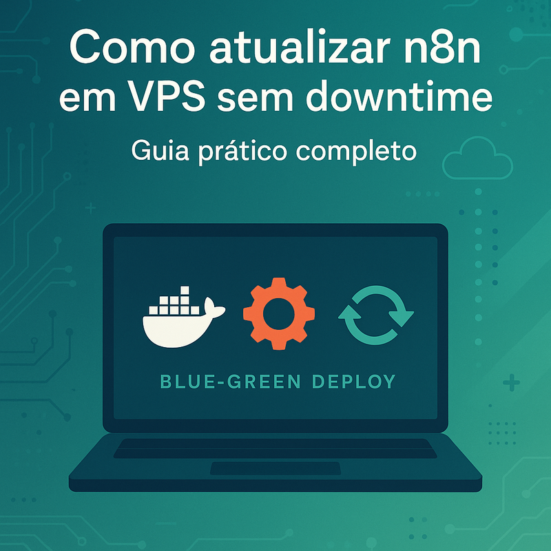 Como atualizar n8n em VPS sem downtime: Guia prático completo