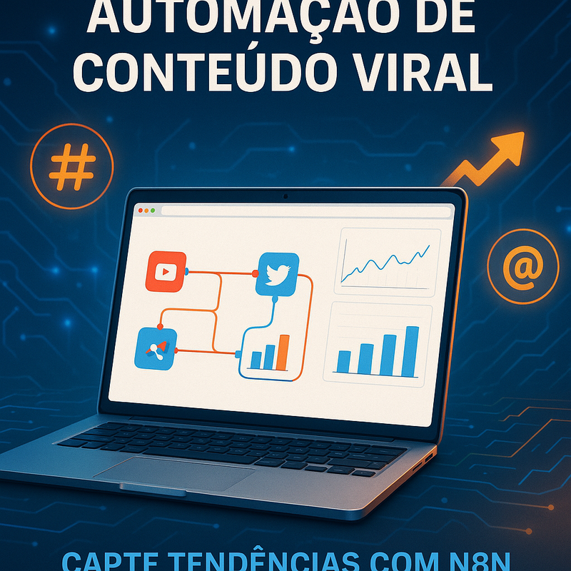 Automação de conteúdo viral com n8n para captar tendências em tempo real