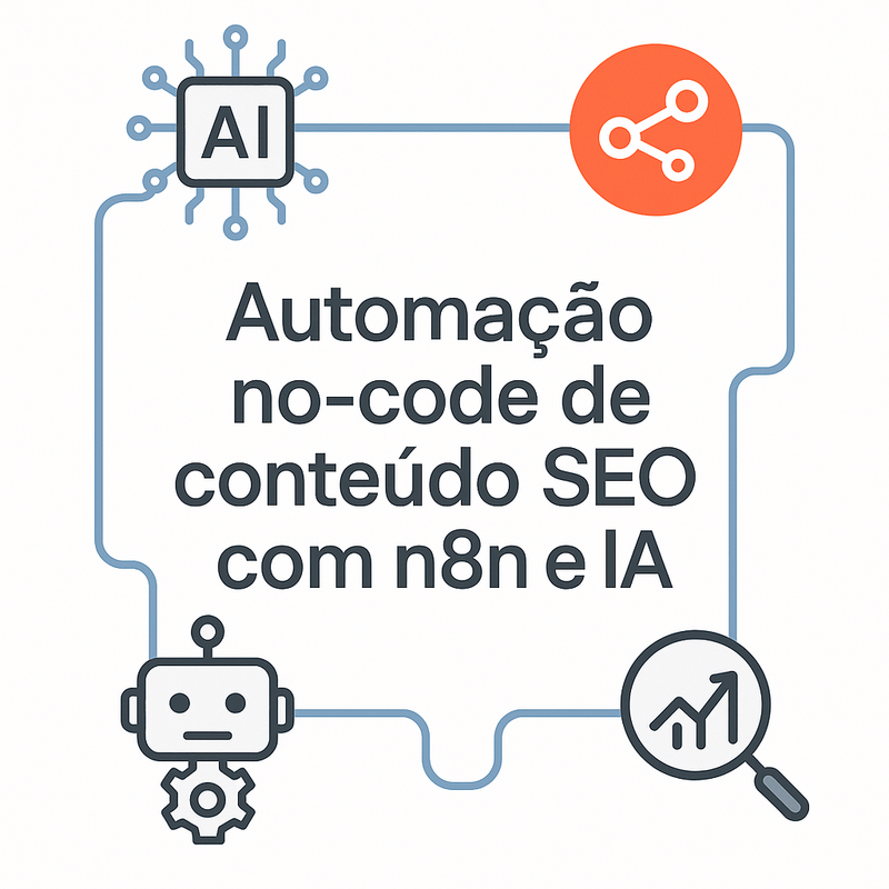 Automação no-code de conteúdo SEO com n8n e IA: guia prático do insight à publicação