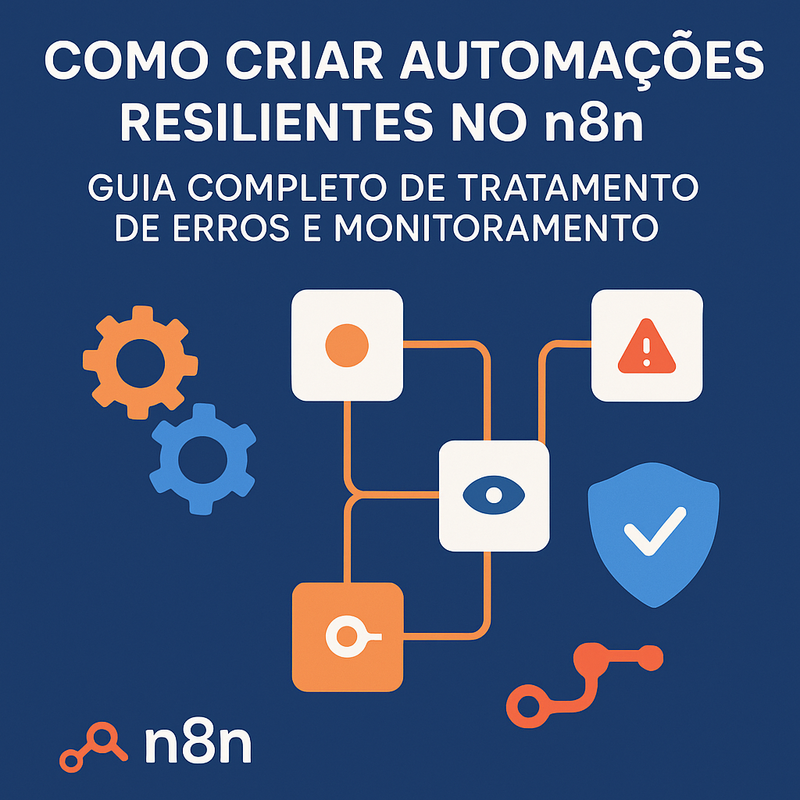 Como criar automações resilientes no n8n: guia completo de tratamento de erros e monitoramento
