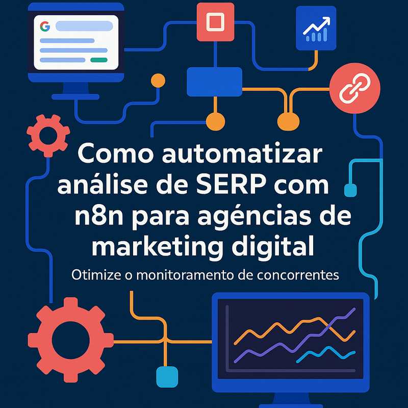 Como automatizar análise de SERP com n8n para agências de marketing digital