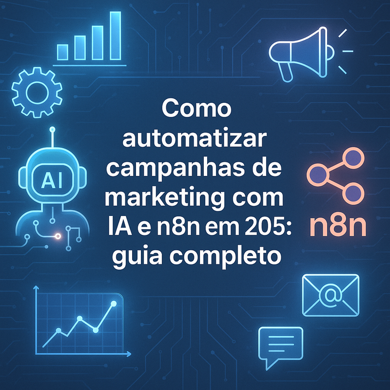 Como automatizar campanhas de marketing com IA e n8n em 2026: guia completo