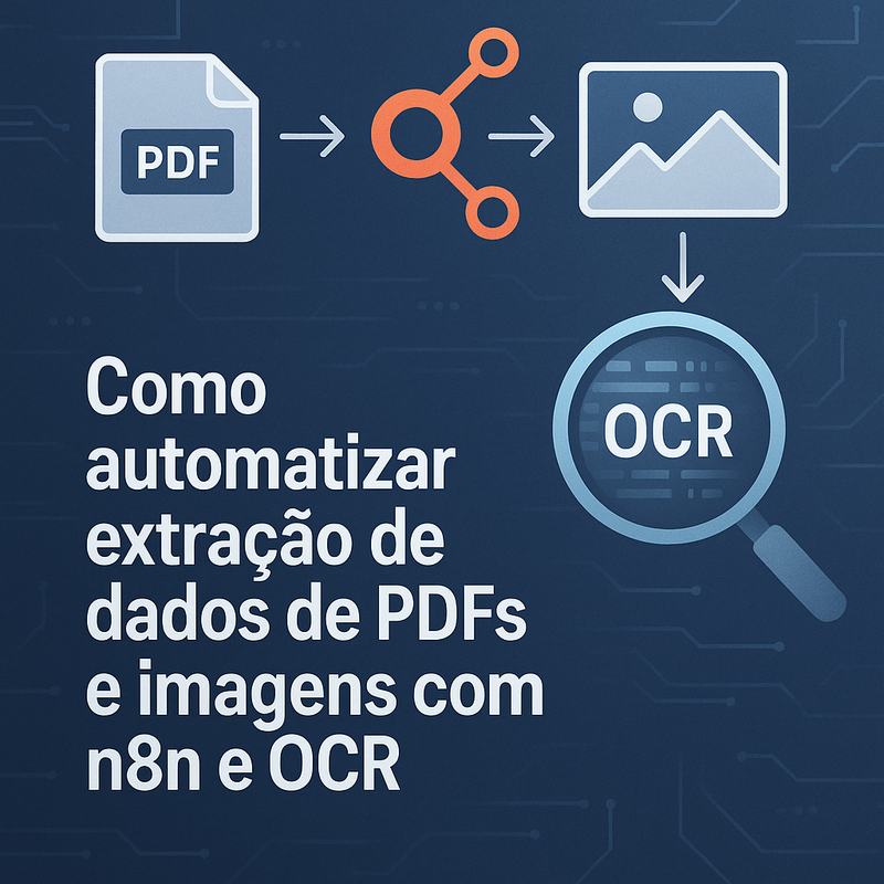 Como automatizar extração de dados de PDFs e imagens com n8n e OCR