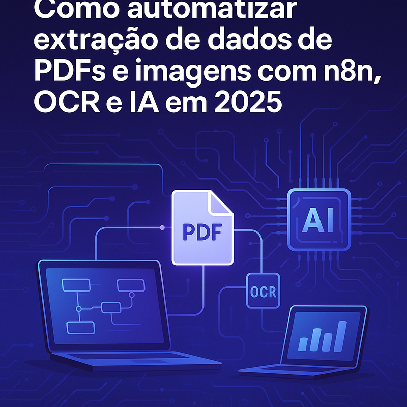 Como automatizar extração de dados de PDFs e imagens com n8n, OCR e IA em 2026