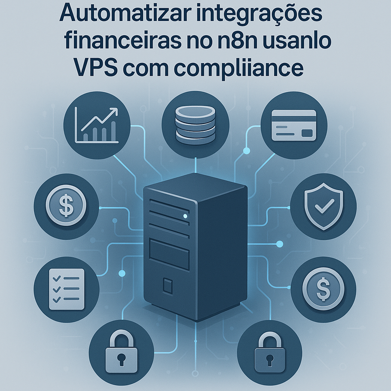 Como automatizar integrações financeiras no n8n usando VPS com compliance
