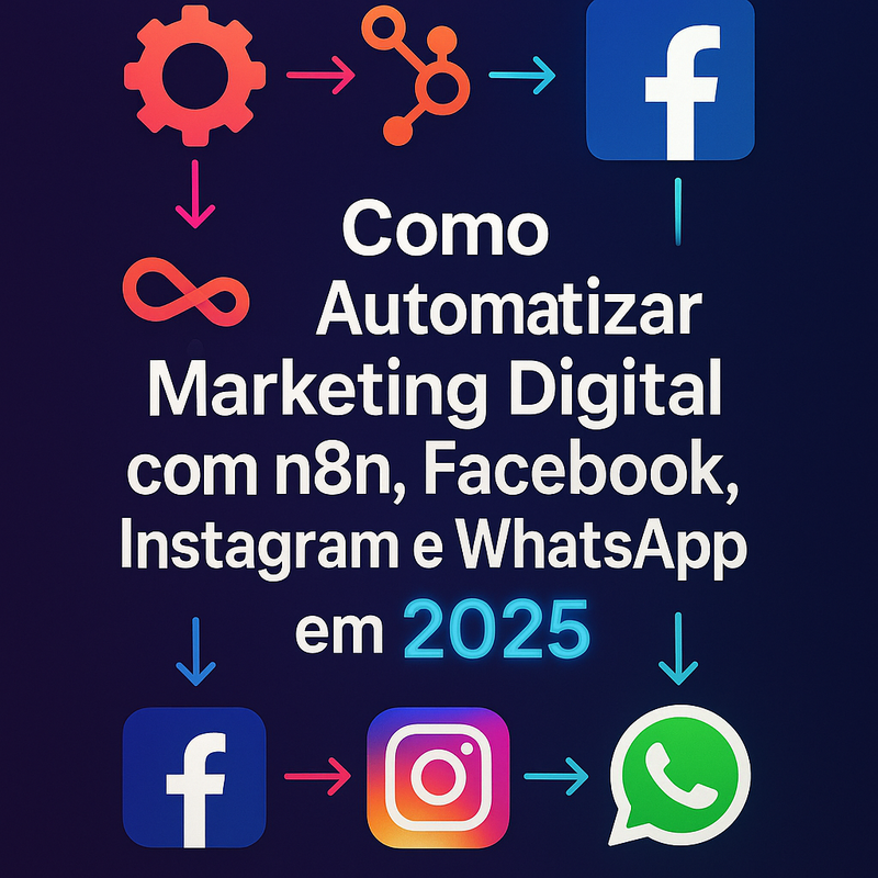 Como Automatizar Marketing Digital com n8n, Facebook, Instagram e WhatsApp em 2026