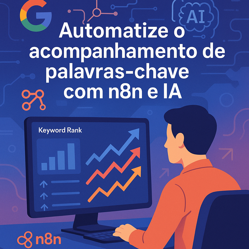 Como automatizar acompanhamento de posições de palavras-chave no Google com n8n e IA em 2026