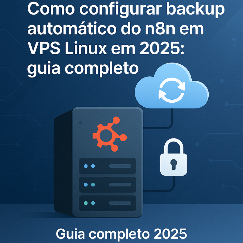 Como configurar backup automático do n8n em VPS Linux em 2026: guia completo