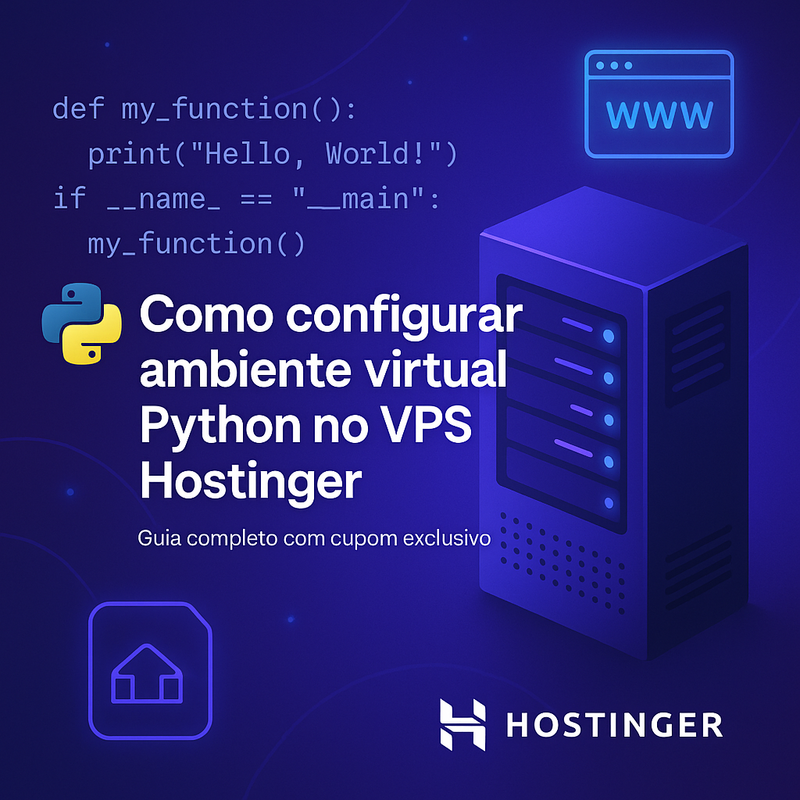 Como configurar ambiente virtual Python no VPS Hostinger: Guia completo
