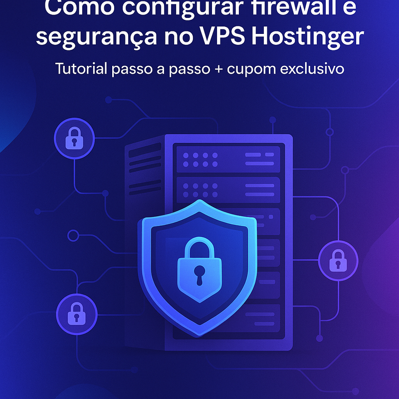 Como configurar firewall e segurança no VPS Hostinger: tutorial passo a passo