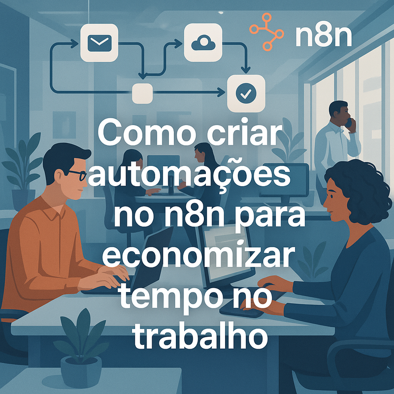 Como criar automações no n8n para economizar tempo no trabalho