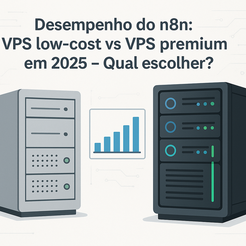 Desempenho do n8n: VPS low-cost vs VPS premium em 2026 – Qual escolher?