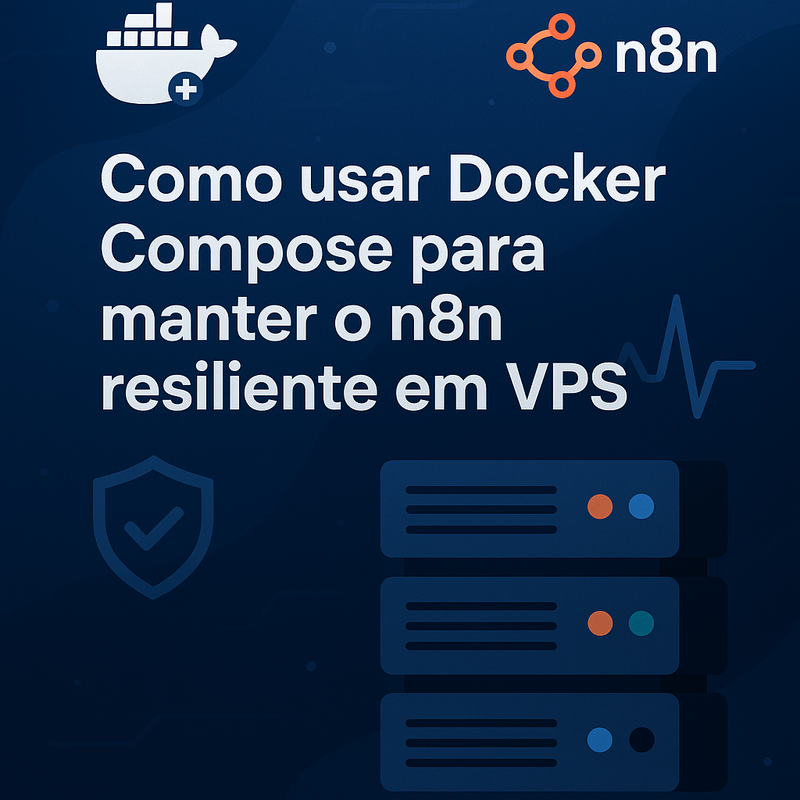 Como usar Docker Compose para manter o n8n resiliente em VPS