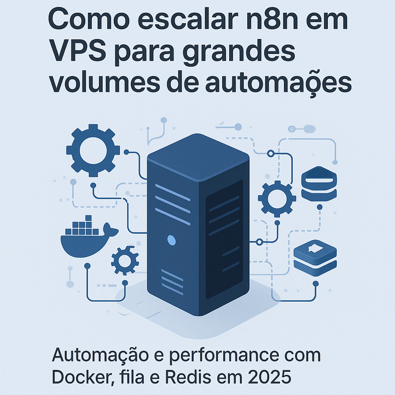 Como escalar n8n em VPS para grandes volumes de automações