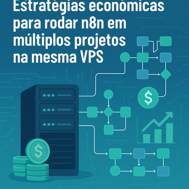 Estratégias econômicas para rodar n8n em múltiplos projetos na mesma VPS