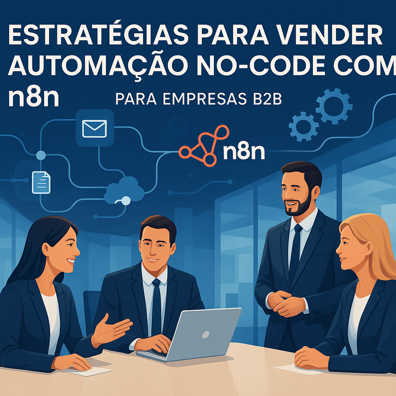Estratégias para vender automação no-code com n8n para empresas B2B