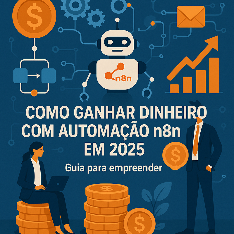 Como ganhar dinheiro com automação n8n em 2026: Guia para empreender