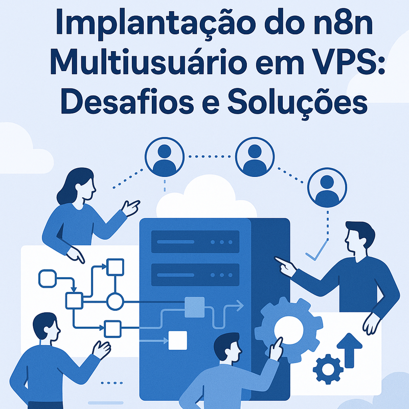 Implantação do n8n Multiusuário em VPS: Desafios e Soluções