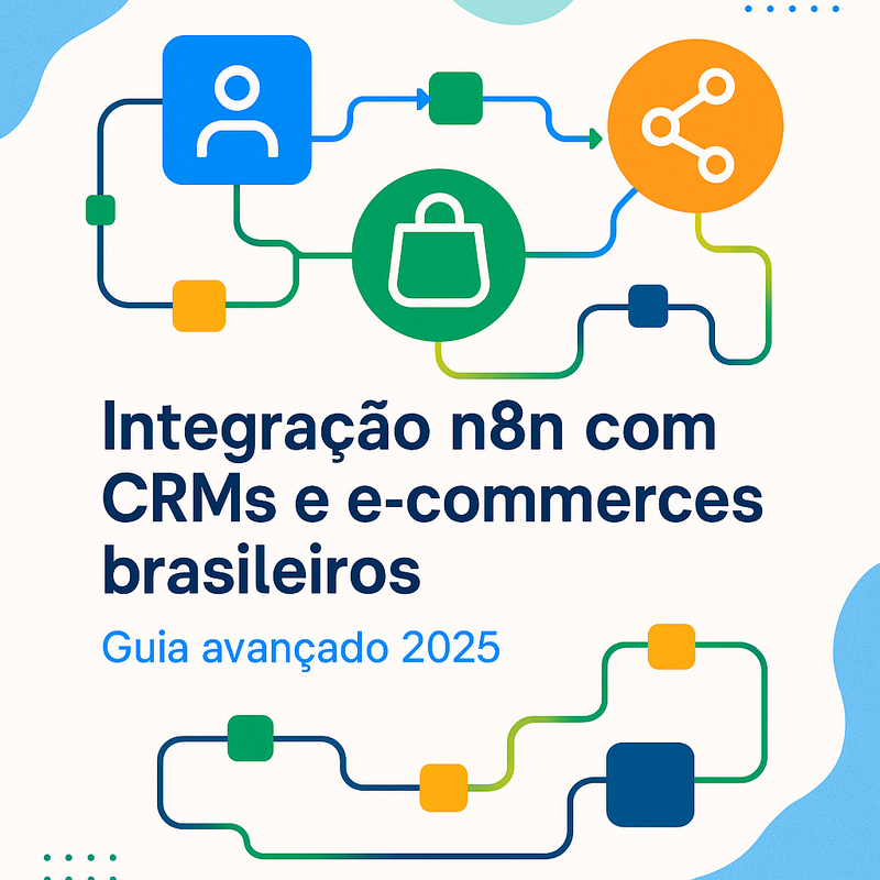 Integração n8n com CRMs e e-commerces brasileiros: Guia avançado 2026