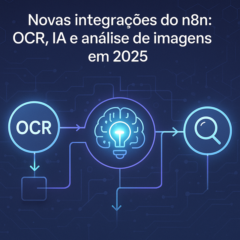 Novas integrações do n8n: OCR, IA e análise de imagens em 2026
