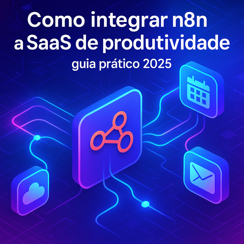 Como integrar n8n a SaaS de produtividade: guia prático 2026