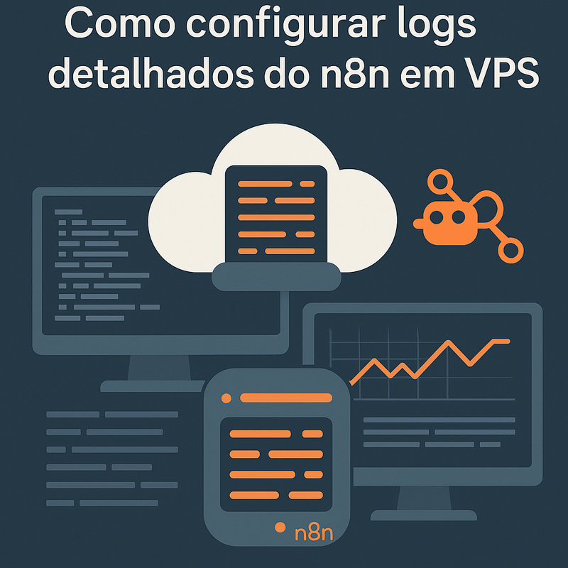 Como configurar logs detalhados do n8n em VPS para análise de falhas