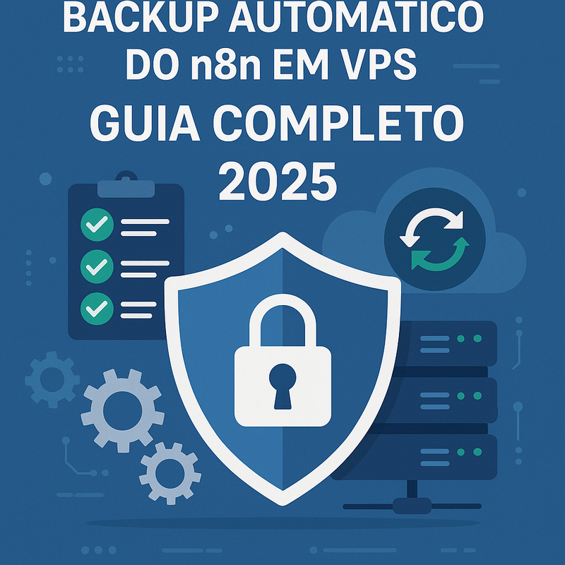Manutenção Preventiva e Backup Automático do n8n em VPS: Guia Completo