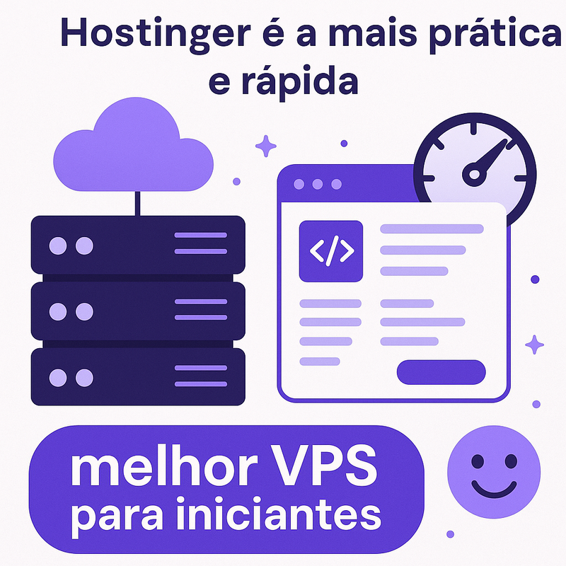 Como escolher a melhor VPS para iniciantes: Hostinger é a mais prática e rápida