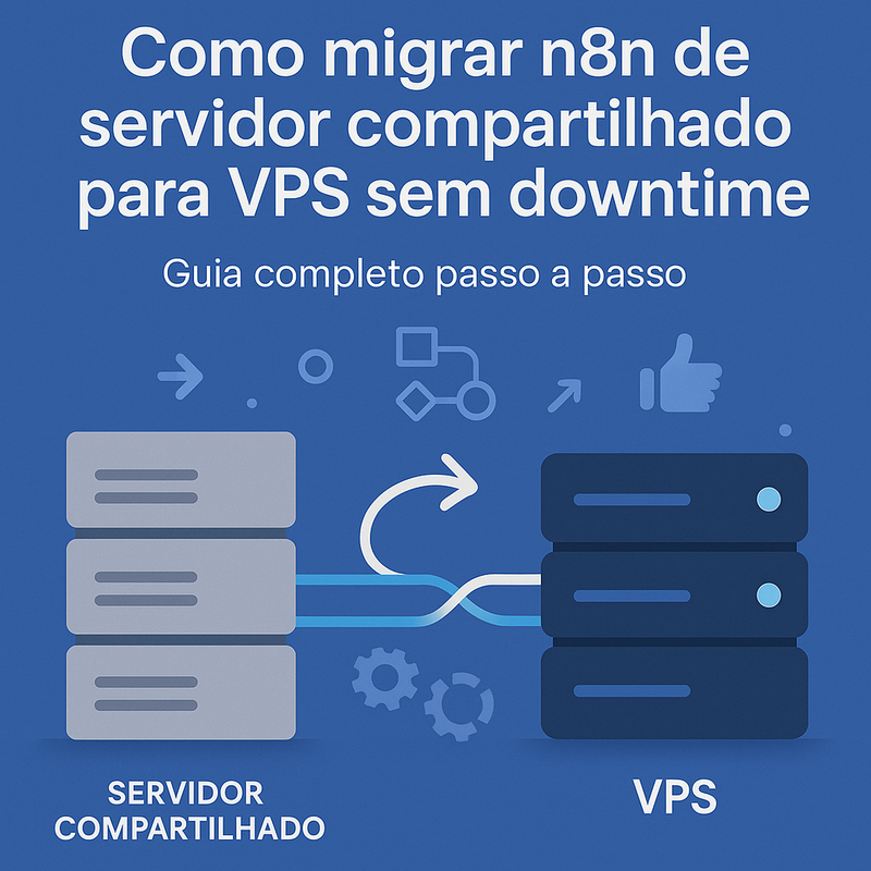 Como migrar n8n de servidor compartilhado para VPS sem downtime: guia completo