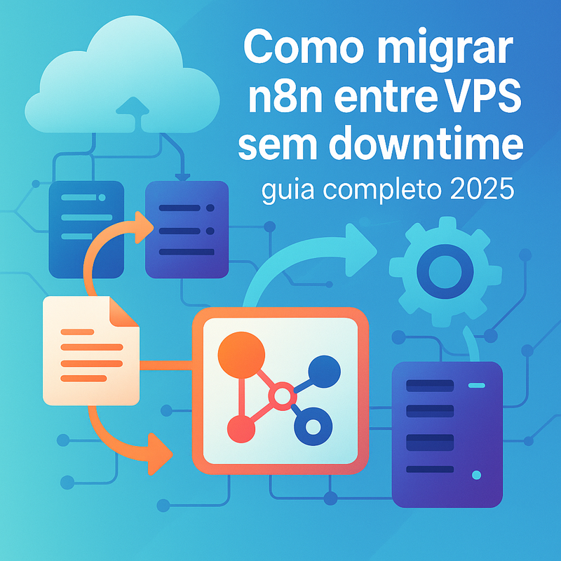 Como migrar n8n entre VPS sem downtime: guia completo 2026