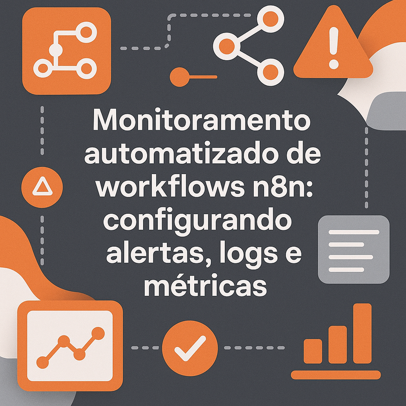 Monitoramento automatizado de workflows n8n: configurando alertas, logs e métricas