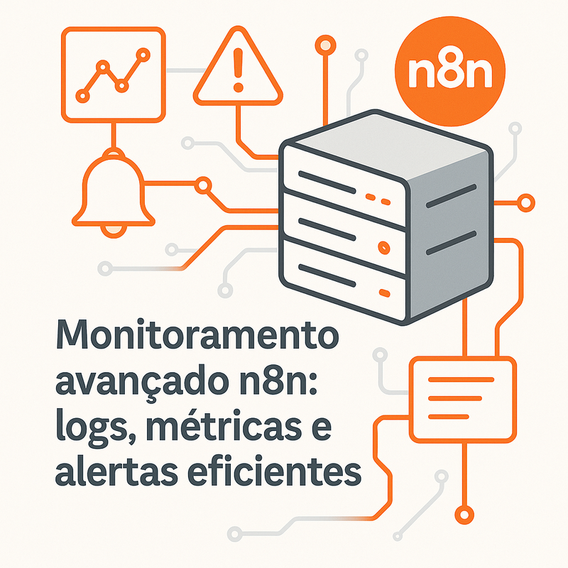Monitoramento avançado n8n VPS: logs, métricas e alertas eficientes
