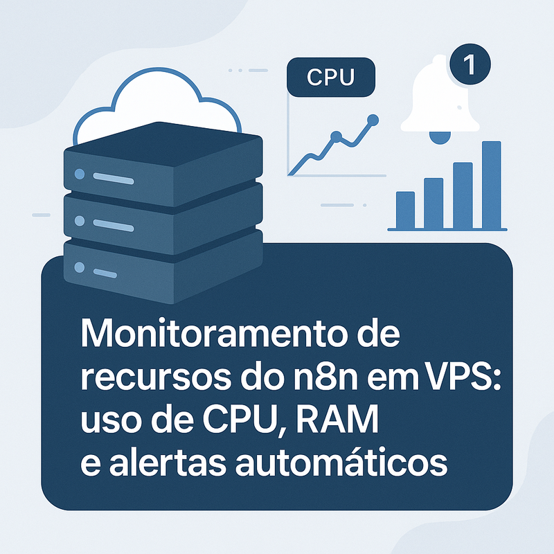 Monitoramento de recursos do n8n em VPS: uso de CPU, RAM e alertas automáticos