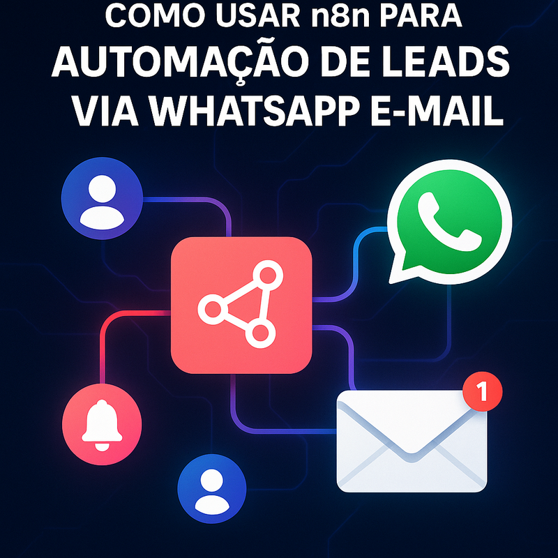 Como usar n8n para automação de leads via WhatsApp e e-mail